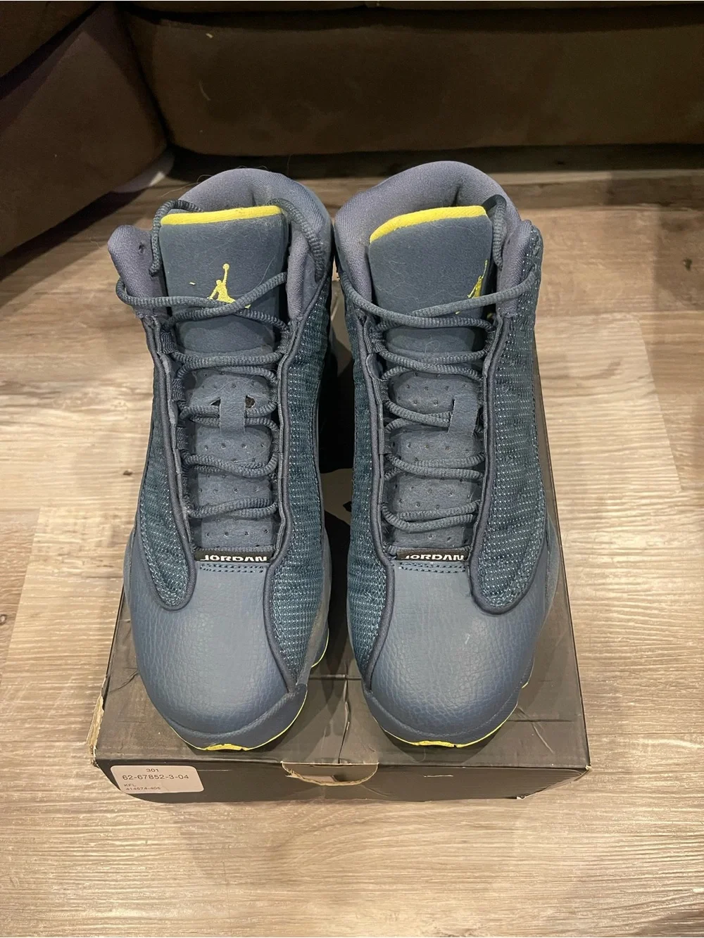 Retro 13 squadron 5y blue/yellow - Picture 2 of 10